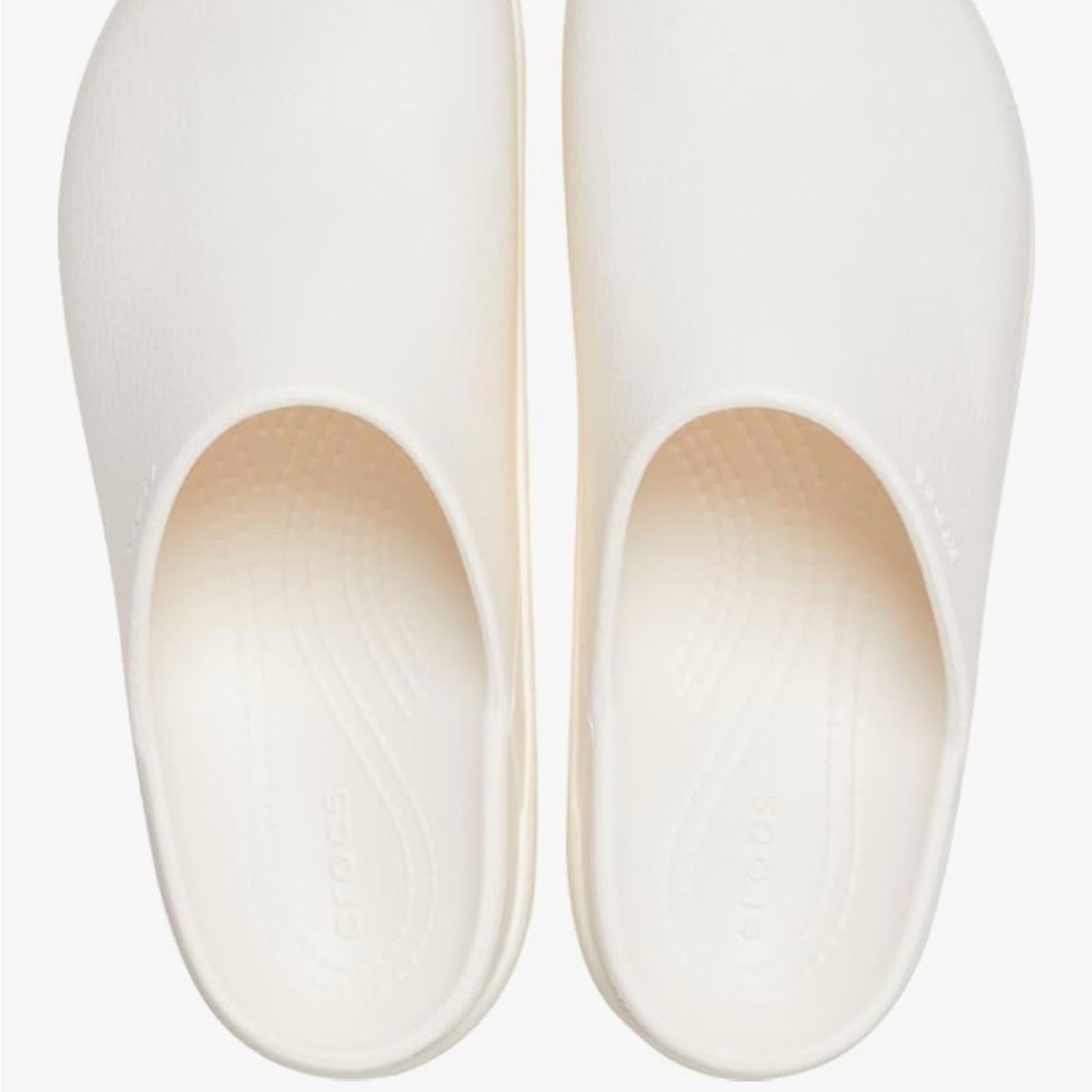 CROCS Cream Slip-On Clogs